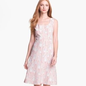 Tory Burch Summer Floral Print Silk Flower Dress